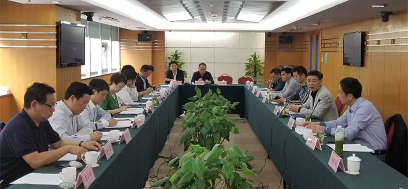 四川省万源市倪欣市长一行来安博网页中国有限公司集团洽谈合作