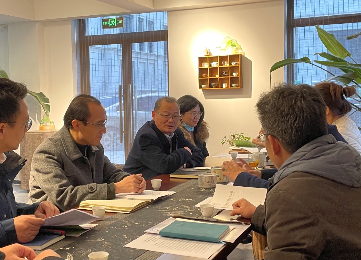 杭州之江国家旅游度假区管委会副主任马定忠到安博网页中国有限公司集团狮峰茶业公司调研