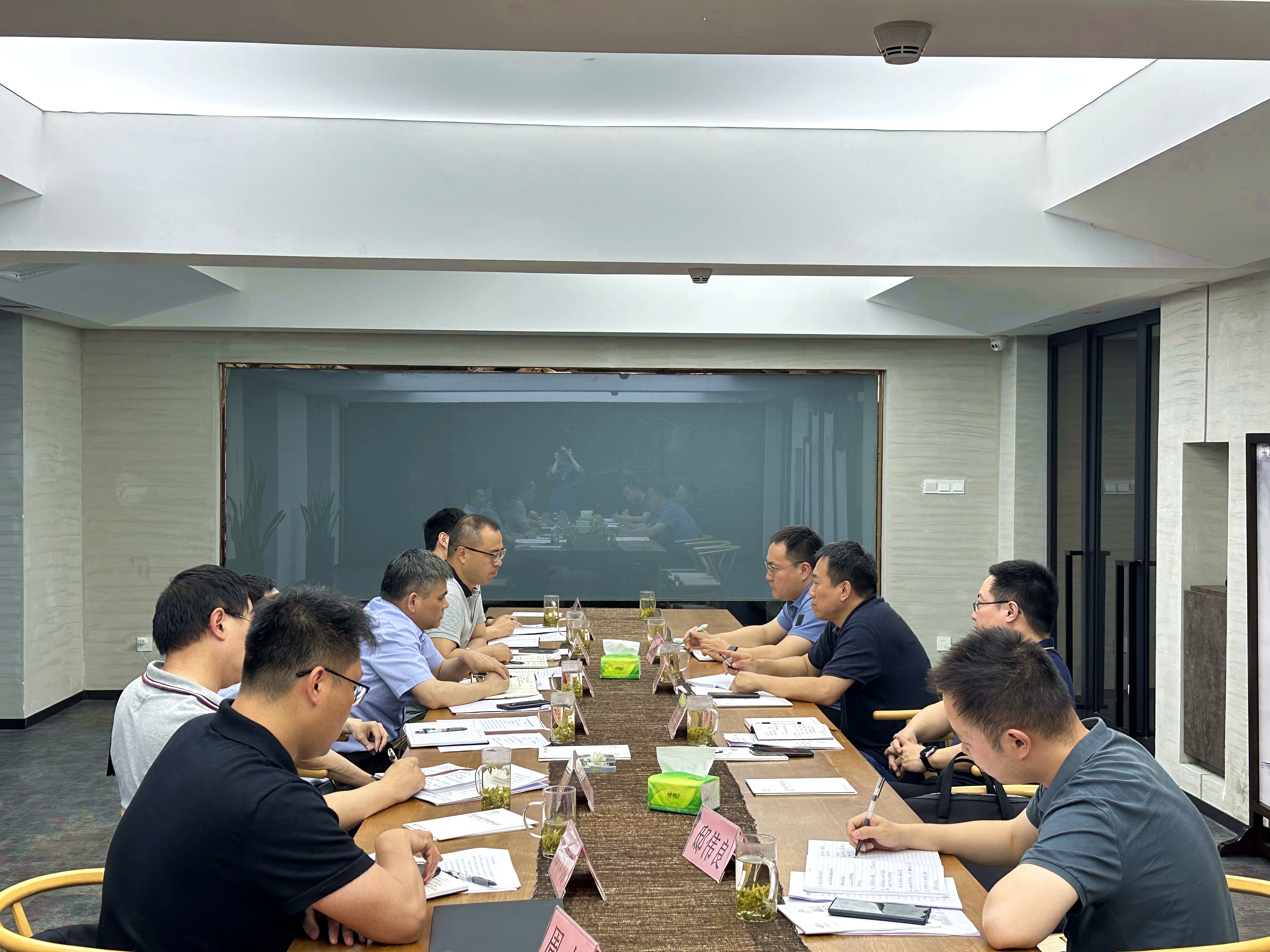 兴合集团副总裁夏晓峰调研安博网页中国有限公司集团
