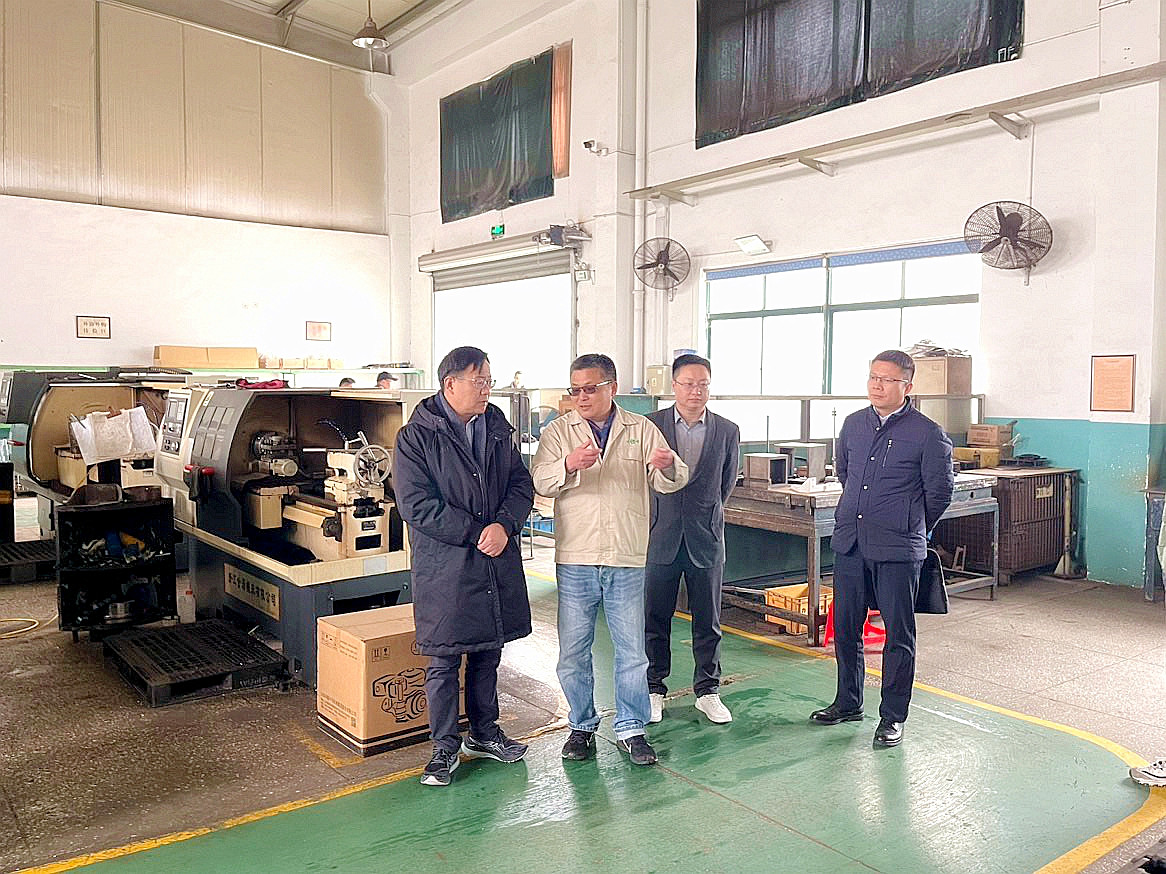 省供销社副主任沈省文到安博网页中国有限公司集团检查安全生产工作