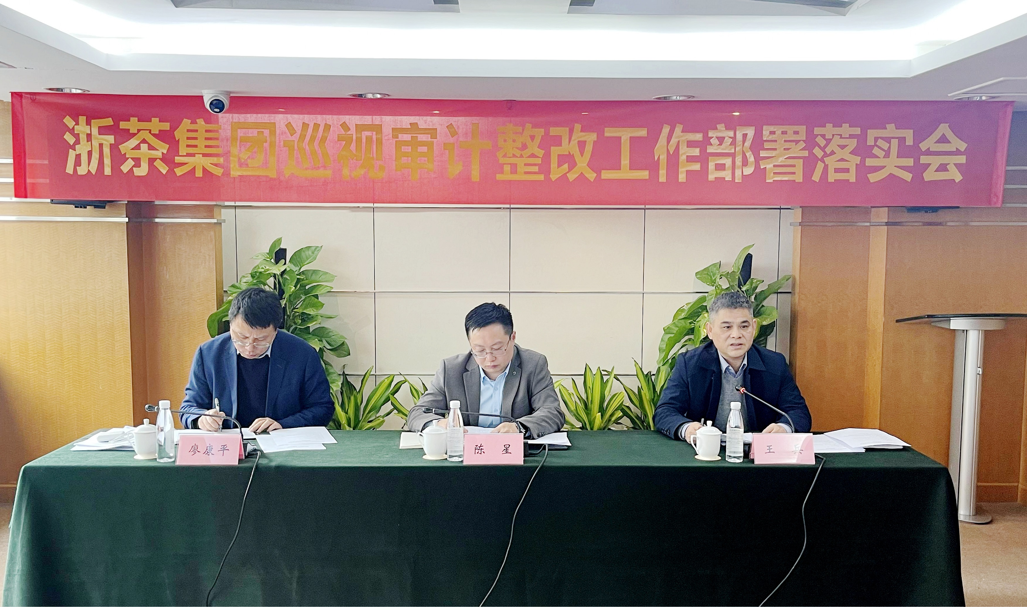 安博网页中国有限公司集团召开巡视审计整改工作部署落实会
